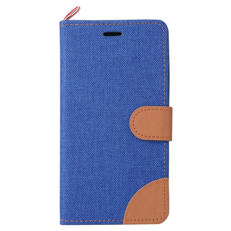 Denim Texture Horizontal Flip Leather Case with Card Slots & Holder for Lenovo P70