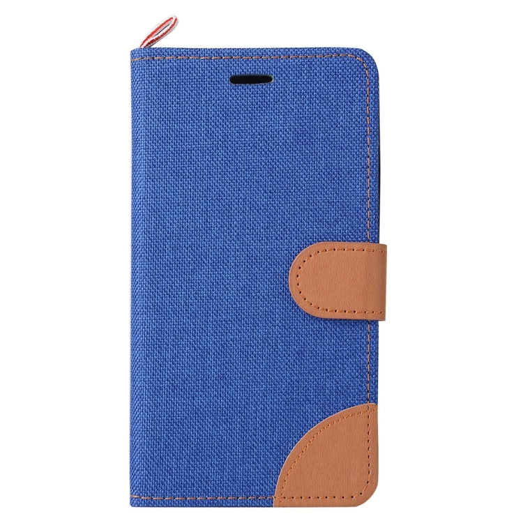 Denim Texture Horizontal Flip Leather Case with Card Slots & Holder for OnePlus One