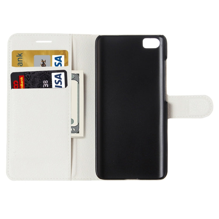 For Xiaomi  Mi5 Litchi Texture Horizontal Flip Leather Case with Holder & Card Slots & Wallet