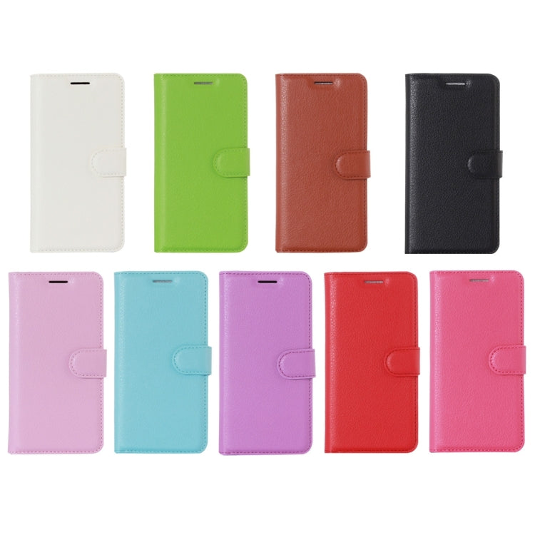 For Xiaomi  Mi5 Litchi Texture Horizontal Flip Leather Case with Holder & Card Slots & Wallet