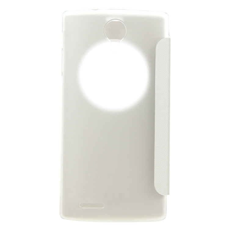 Horizontal Flip Leather + Plastic Case with Caller ID Window for Ulefone Be Pro 2 (Suitable for S-MPH-1179)