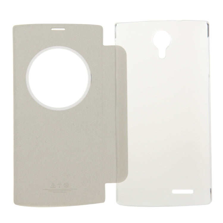 Horizontal Flip Leather + Plastic Case with Caller ID Window for Ulefone Be Pro 2 (Suitable for S-MPH-1179)