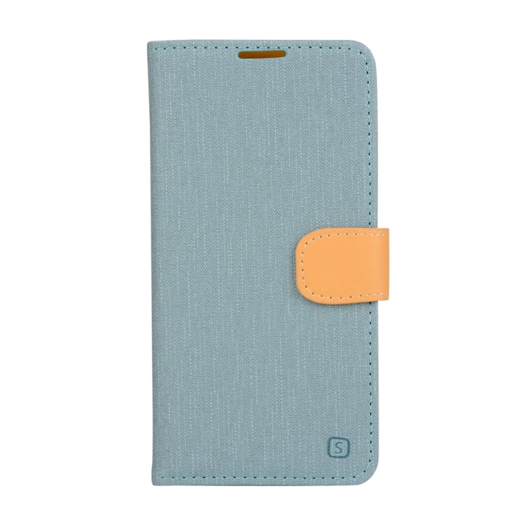 Denim Texture Horizontal Flip Solid Color Leather Case with Holder & Card Slots & Wallet for Asus ZenFone Zoom / ZX551ML