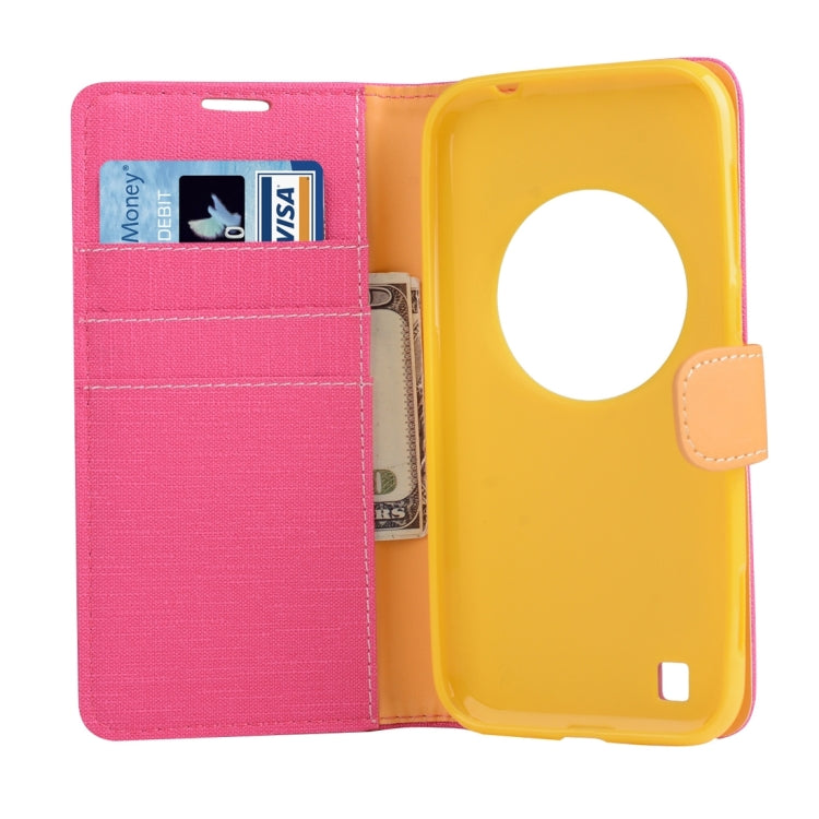 Denim Texture Horizontal Flip Solid Color Leather Case with Holder & Card Slots & Wallet for Asus ZenFone Zoom / ZX551ML
