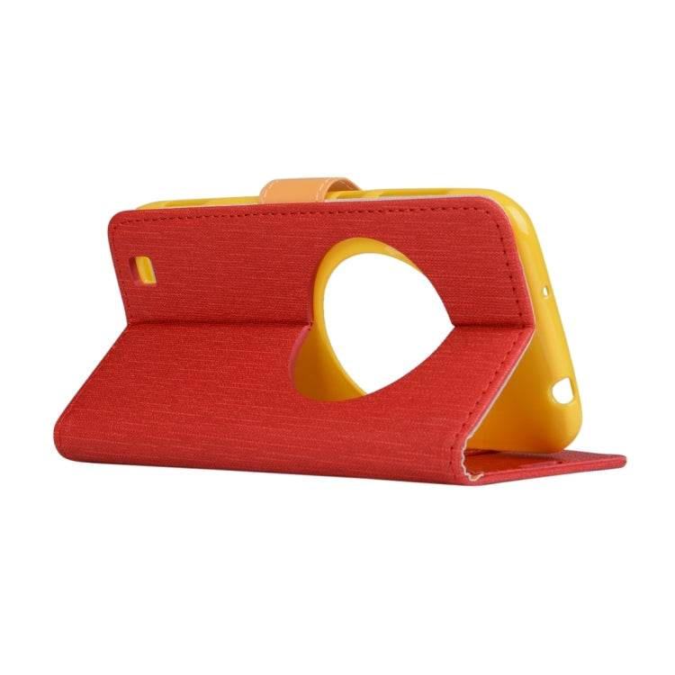 Denim Texture Horizontal Flip Solid Color Leather Case with Holder & Card Slots & Wallet for Asus ZenFone Zoom / ZX551ML