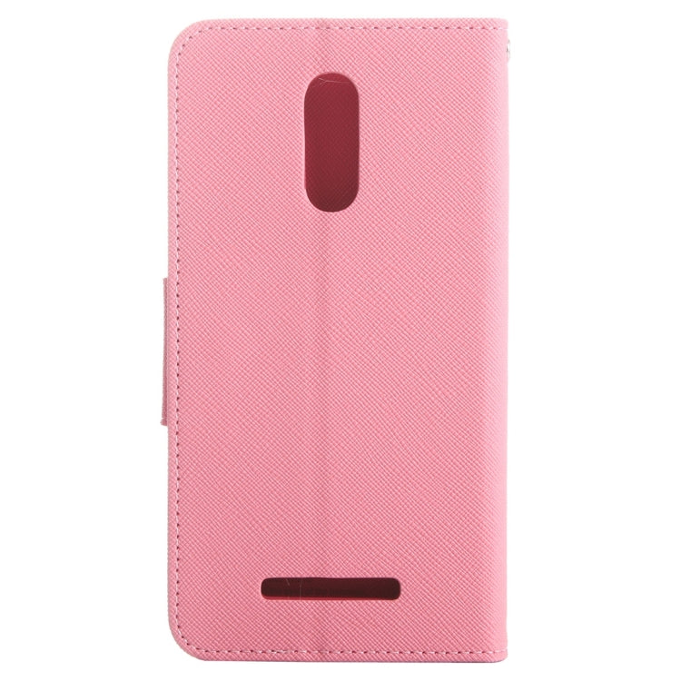 For Xiaomi  Redmi Note 3 Matching Color Cross Texture Flip Leather Case with Holder & Card Slots & Wallet