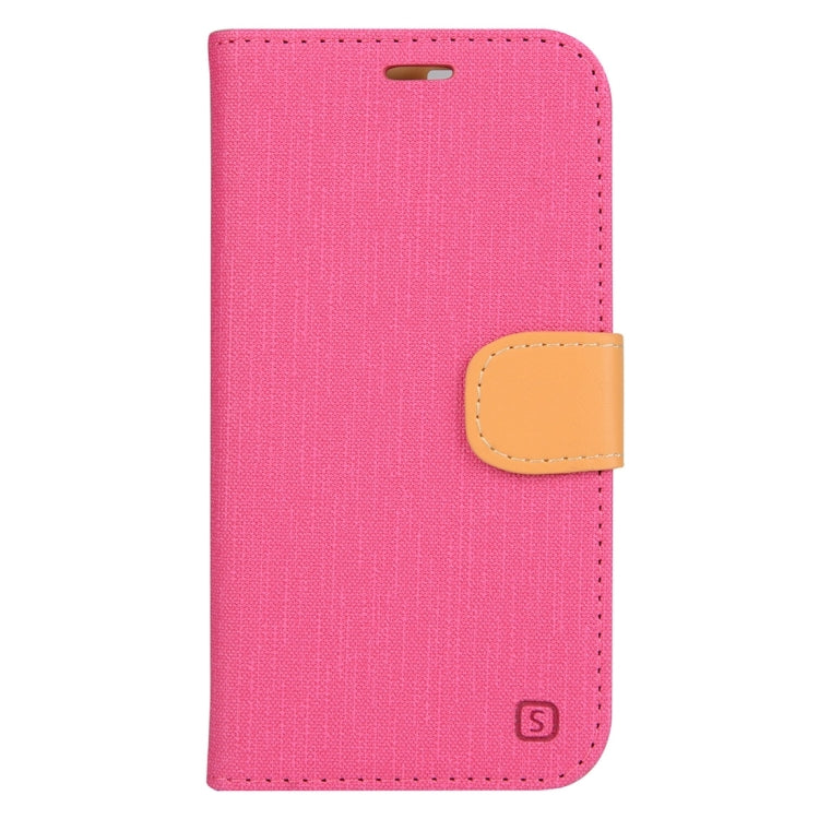 Denim Texture Horizontal Flip Solid Color Leather Case with Holder & Card Slots & Wallet for Doogee X5 (S-MPH-1005)