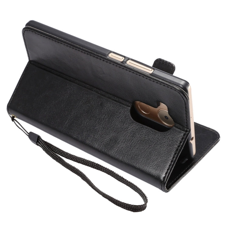 For Huawei  Mate 8 Lambskin Texture Horizontal Flip Leather Case with Holder & Lanyard & Card Slots