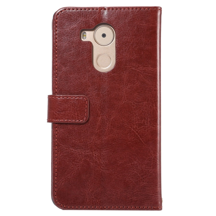 For Huawei  Mate 8 Lambskin Texture Horizontal Flip Leather Case with Holder & Lanyard & Card Slots