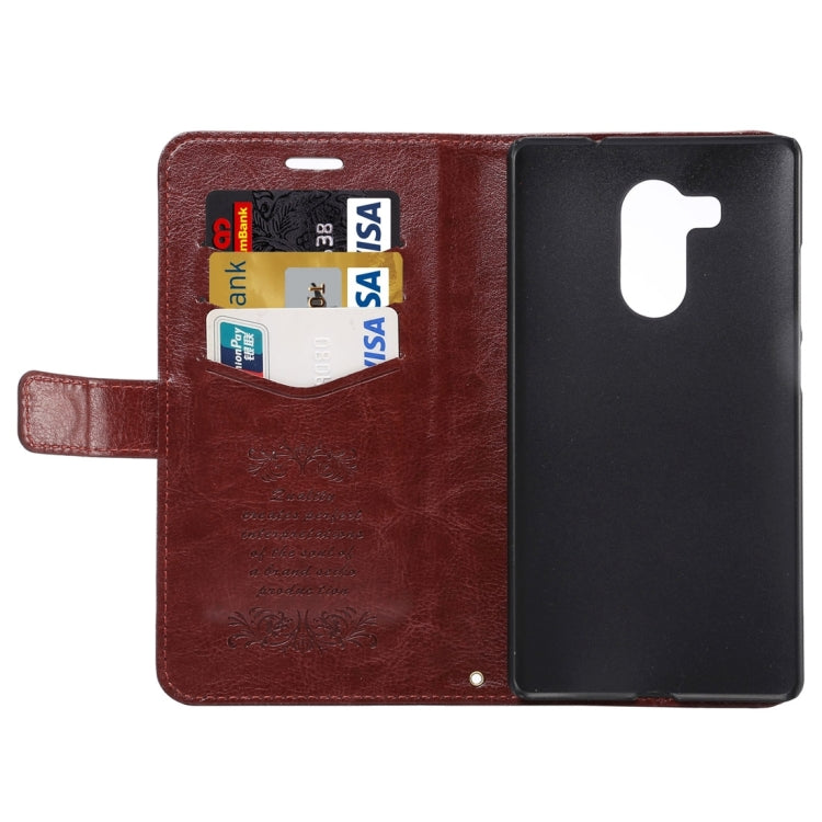 For Huawei  Mate 8 Lambskin Texture Horizontal Flip Leather Case with Holder & Lanyard & Card Slots