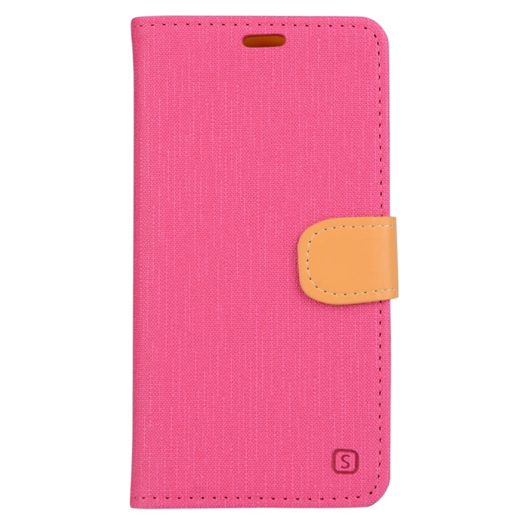 Denim Texture Horizontal Flip Solid Color Leather Case with Holder & Card Slots & Wallet for Meizu M2 Note