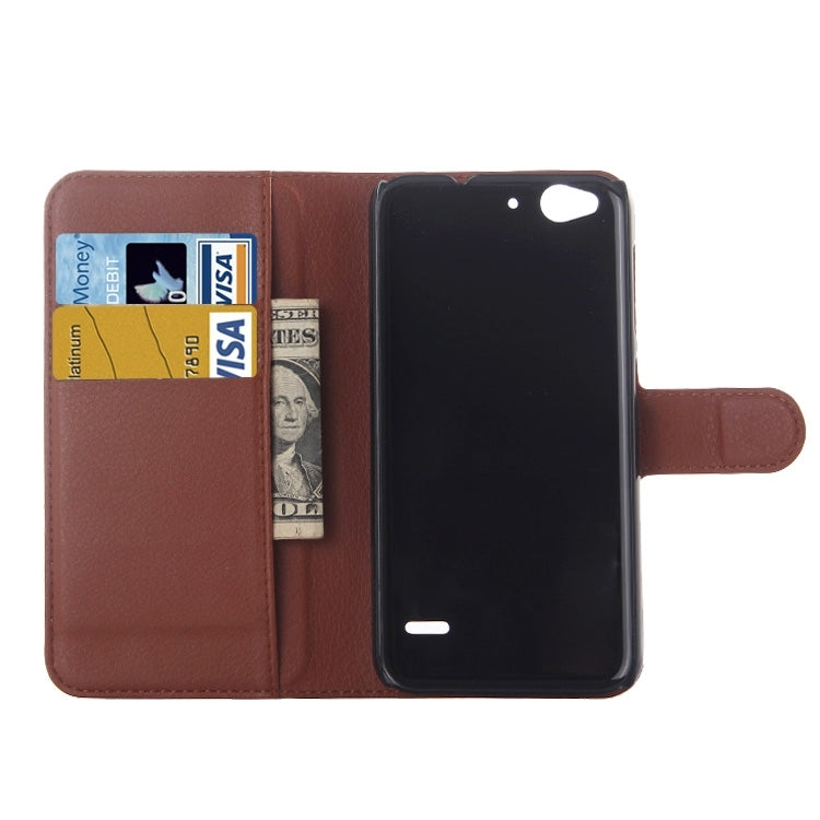 Horizontal Flip Solid color Leather Case with  Card Slots & Holder & Wallet for ZTE Blade S6