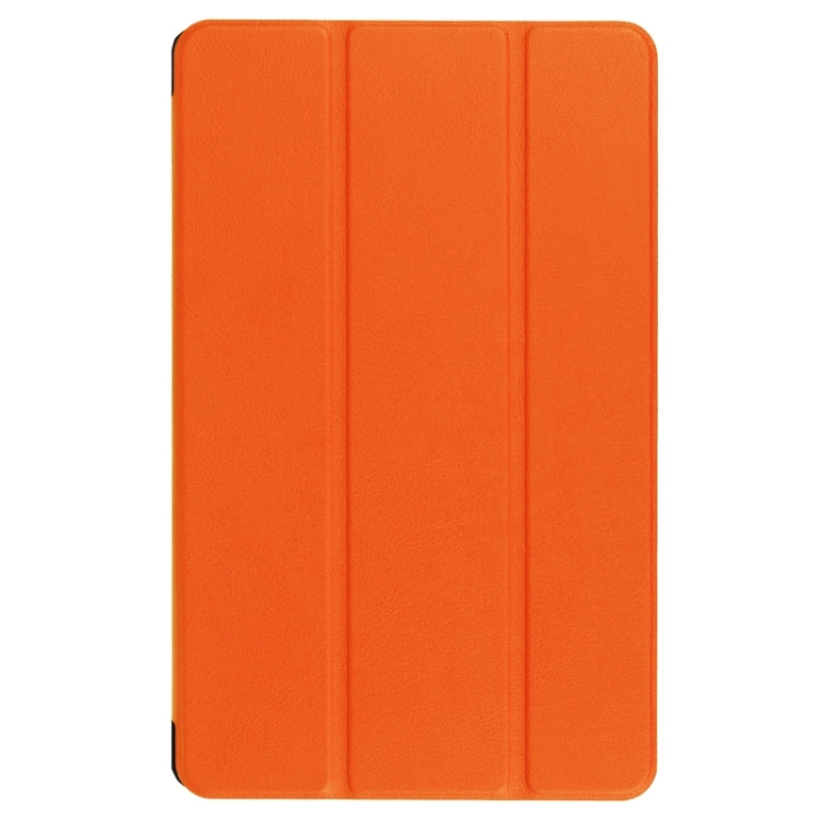 9.6 Inch Karst Texture Horizontal Flip Solid Color Leather Case with Three-Folding Holder for Huawei Honor Play Note 9.6