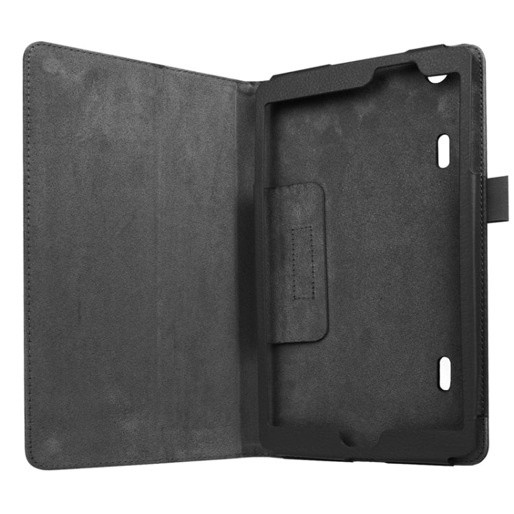 8.3 Inch Litchi Texture Horizontal Flip Solid Color Leather Case with Holder for LG G Pad X8.3