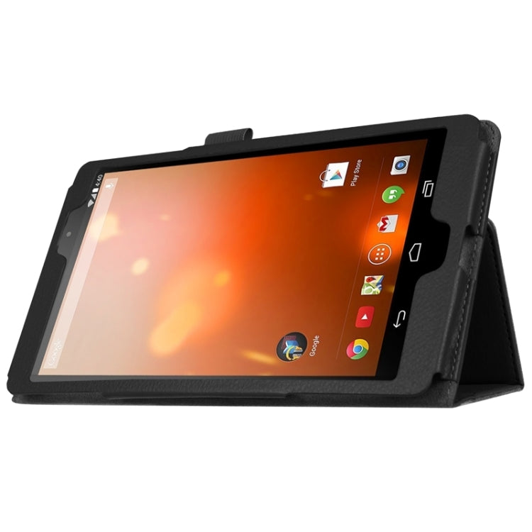 8.3 Inch Litchi Texture Horizontal Flip Solid Color Leather Case with Holder for LG G Pad X8.3