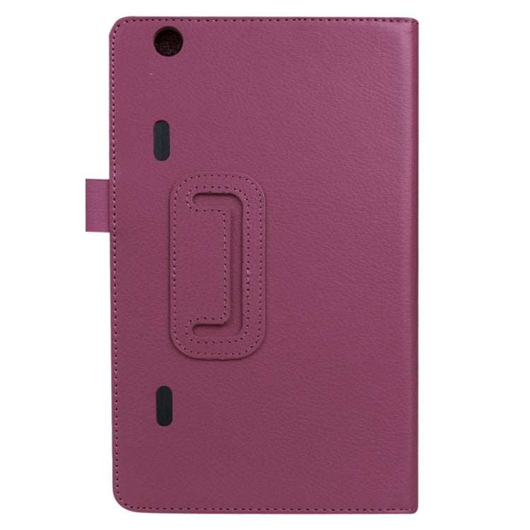 8.3 Inch Litchi Texture Horizontal Flip Solid Color Leather Case with Holder for LG G Pad X8.3