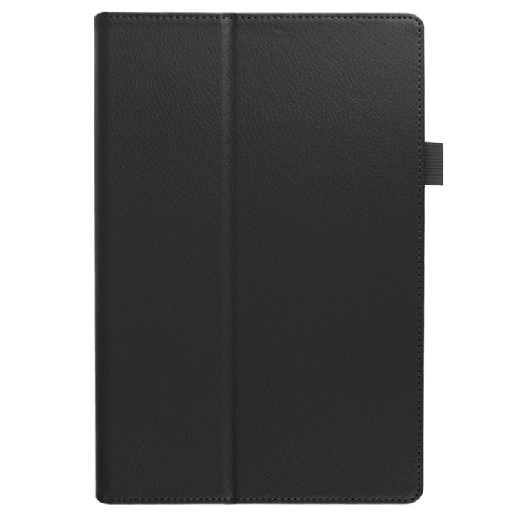 Litchi Texture Horizontal Flip Solid Color Leather Case with Holder for Sony Xperia Z4