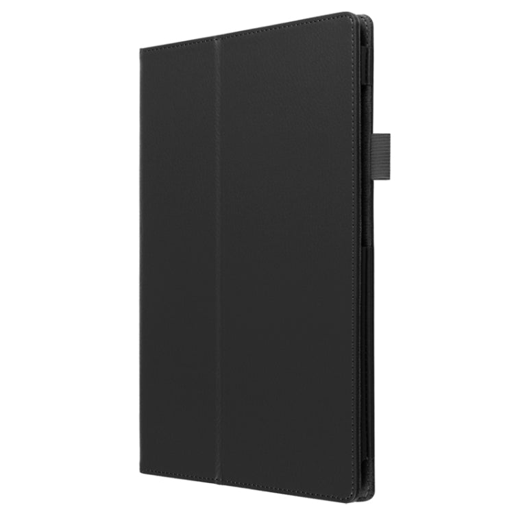 Litchi Texture Horizontal Flip Solid Color Leather Case with Holder for Sony Xperia Z4