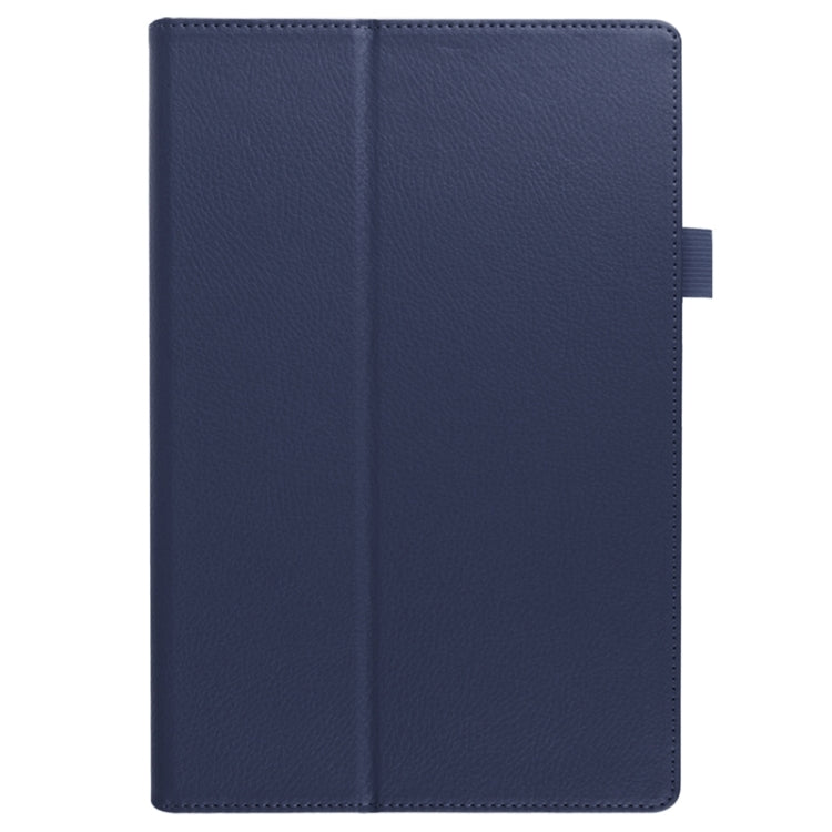 Litchi Texture Horizontal Flip Solid Color Leather Case with Holder for Sony Xperia Z4