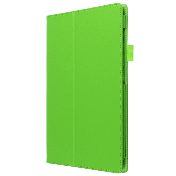 Litchi Texture Horizontal Flip Solid Color Leather Case with Holder for Sony Xperia Z4