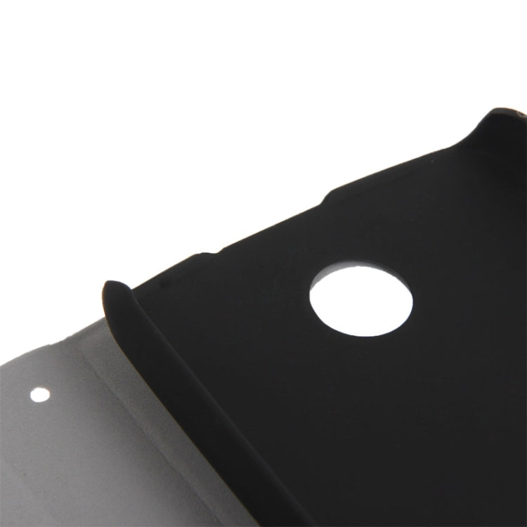 Silver Hairline Texture Leather Case with Credit Card Slots & Holder for Lenovo A630