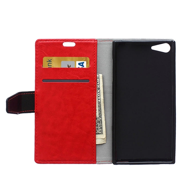 Horizontal Flip Color Matching Leather Case with Card Slots & Wallet & Holder for Wiko Highway Star 4G