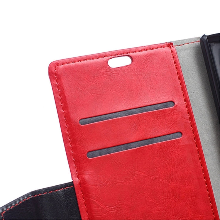 Horizontal Flip Color Matching Leather Case with Card Slots & Wallet & Holder for Wiko Ridge 4G