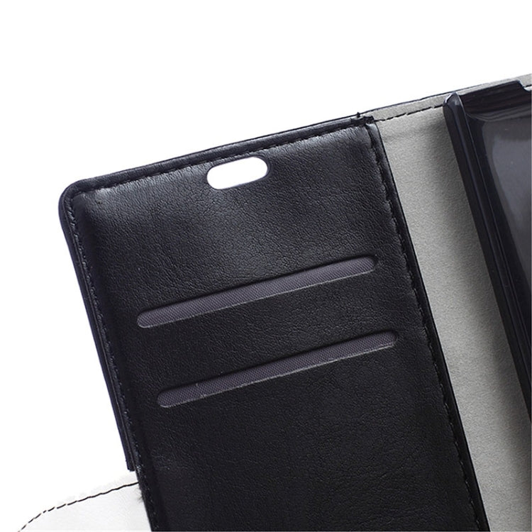 Horizontal Flip Color Matching Leather Case with Card Slots & Wallet & Holder for Wiko Ridge Fab 4G