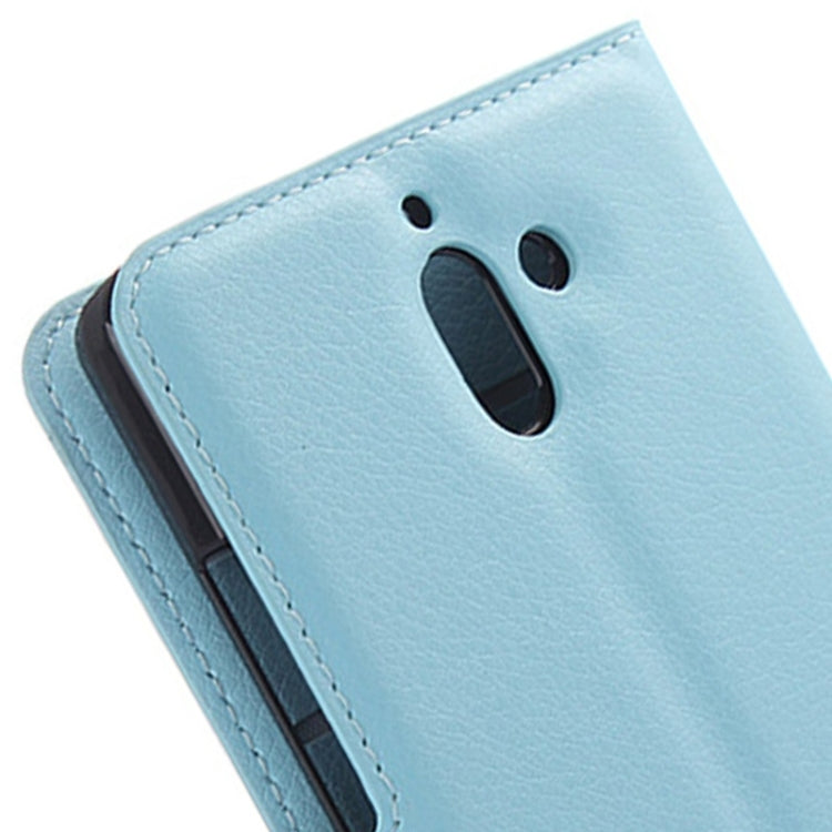 Litchi Texture Horizontal Flip Leather Case with Card Slots & Wallet & Holder for Huawei Ascend G628