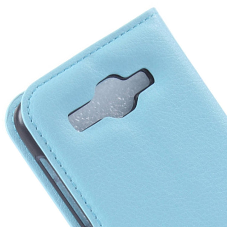 Lichee Texture Leather Case with Holder & Card Slots & Wallet for Huawei Ascend Y520
