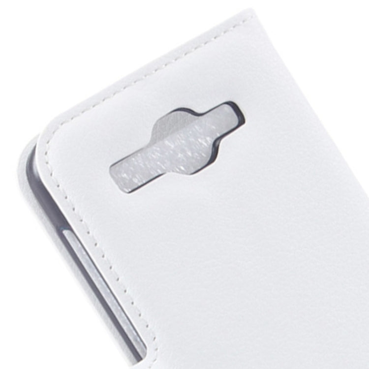 Lichee Texture Leather Case with Holder & Card Slots & Wallet for Huawei Ascend Y520