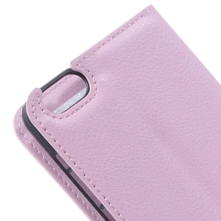 Litchi Texture Leather Case with Holder & Card Slots & Wallet for Huawei Honor 4X Play