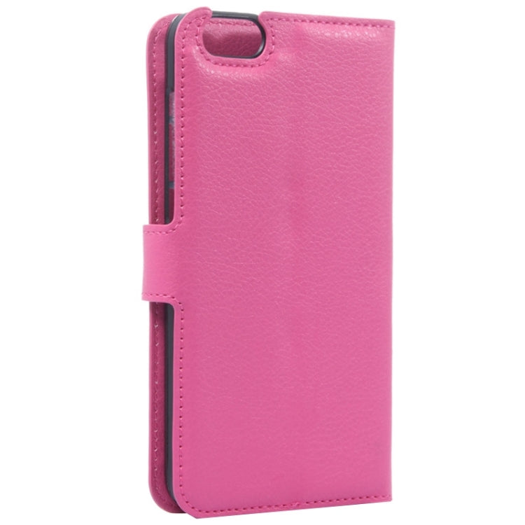 Litchi Texture Leather Case with Holder & Card Slots & Wallet for Huawei Honor 4X Play