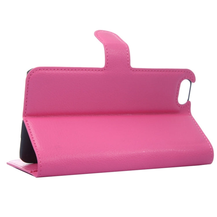 Litchi Texture Leather Case with Holder & Card Slots & Wallet for Huawei Honor 4X Play