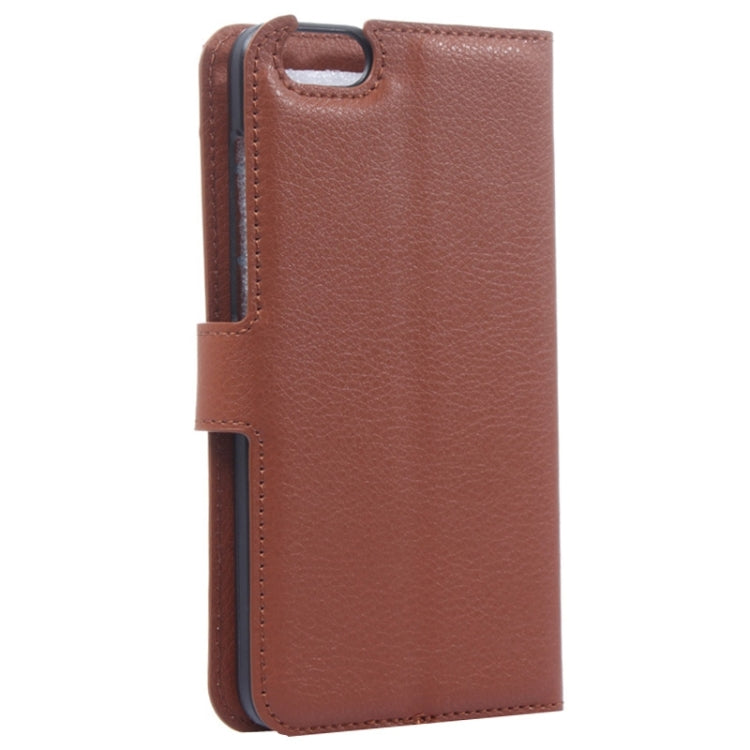 Litchi Texture Leather Case with Holder & Card Slots & Wallet for Huawei Honor 4X Play