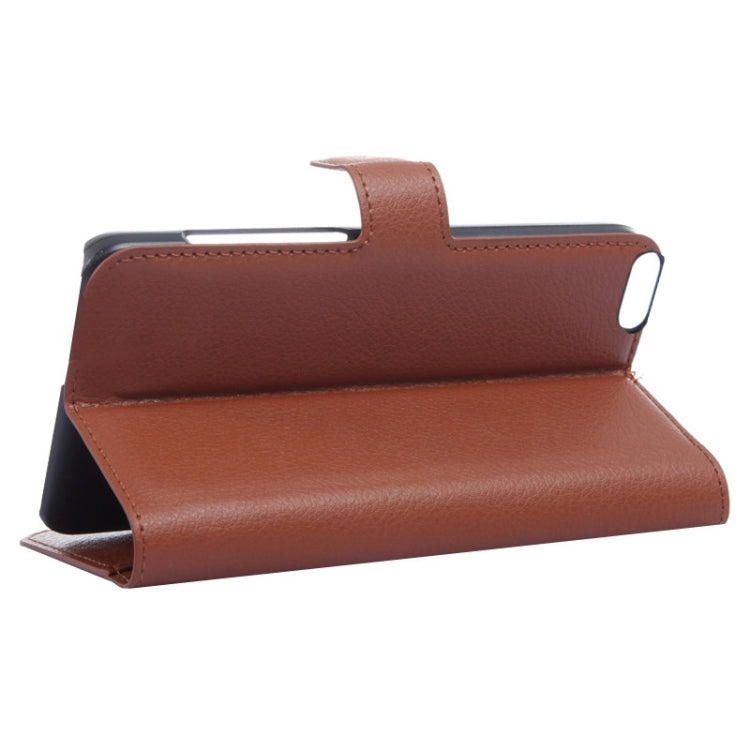 Litchi Texture Leather Case with Holder & Card Slots & Wallet for Huawei Honor 4X Play