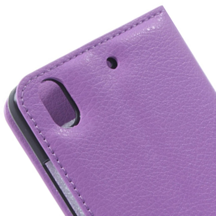 Litchi Texture Leather Case with Holder & Card Slots & Wallet for Huawei Honor 4 Play / Ascend G620s