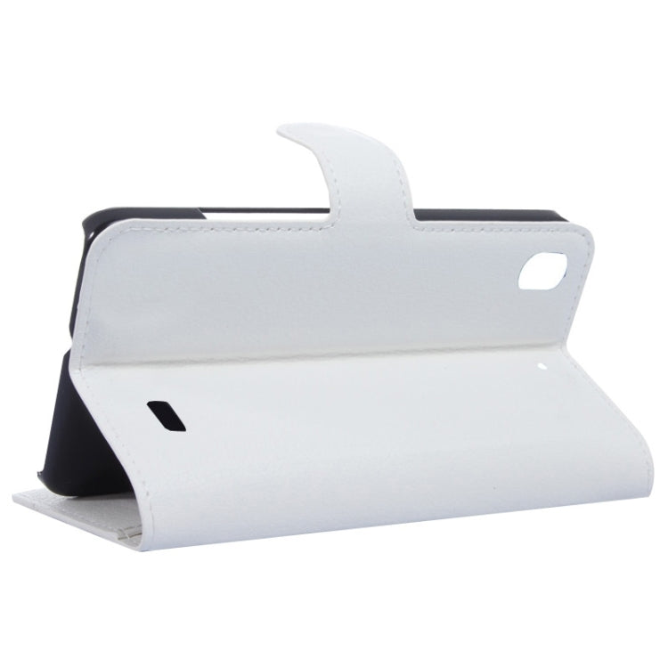 Litchi Texture Leather Case with Holder & Card Slots & Wallet for Huawei Honor 4 Play / Ascend G620s