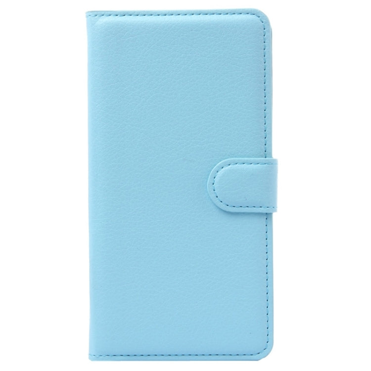 Litchi Texture Leather Case with Holder & Card Slots & Wallet for Huawei Honor 6 Plus