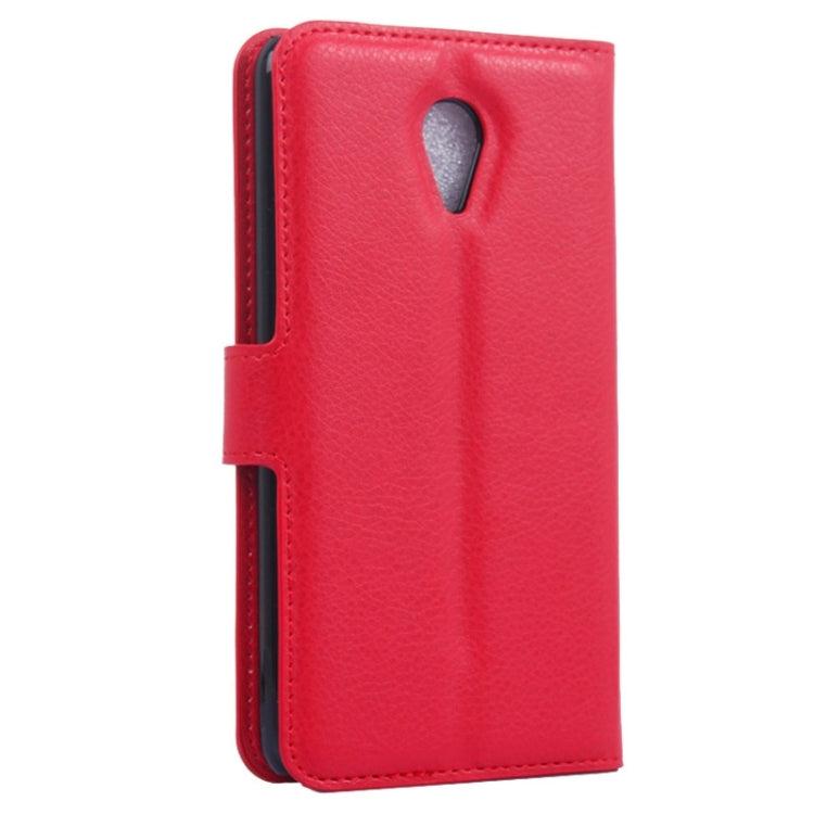 Lichee Texture Leather Case with Holder & Card Slots & Wallet for Meizu MX 4 Pro