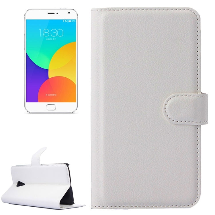 Lichee Texture Leather Case with Holder & Card Slots & Wallet for Meizu MX 4 Pro