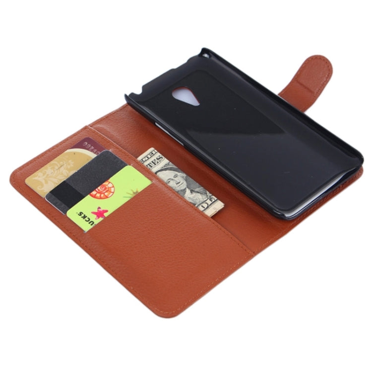 Lichee Texture Leather Case with Holder & Card Slots & Wallet for Meizu MX 4 Pro