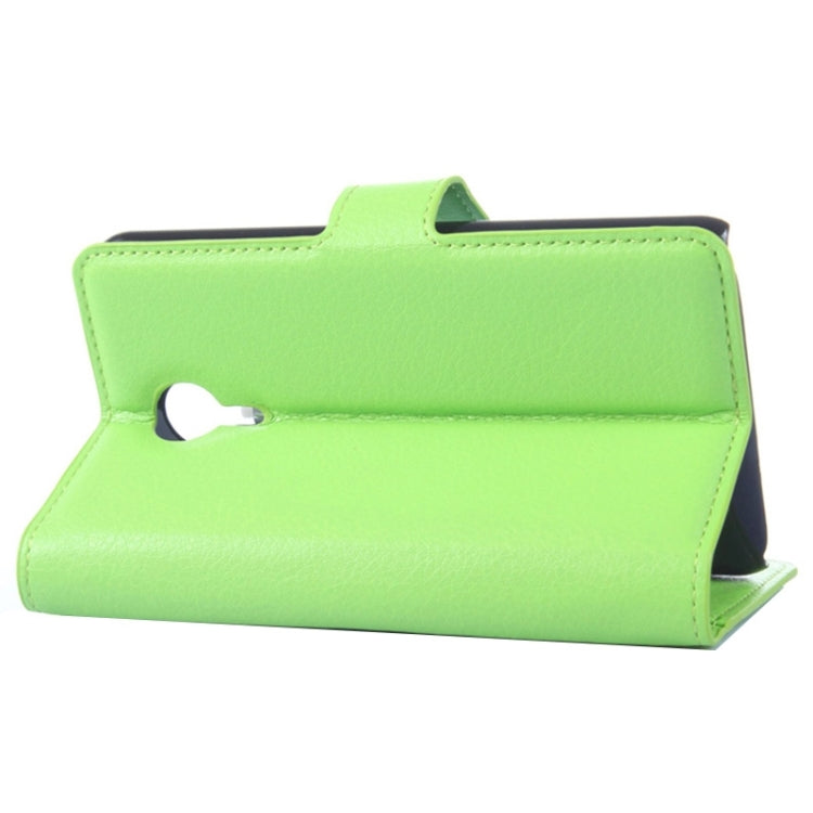 Lichee Texture Leather Case with Holder & Card Slots & Wallet for Meizu MX 4