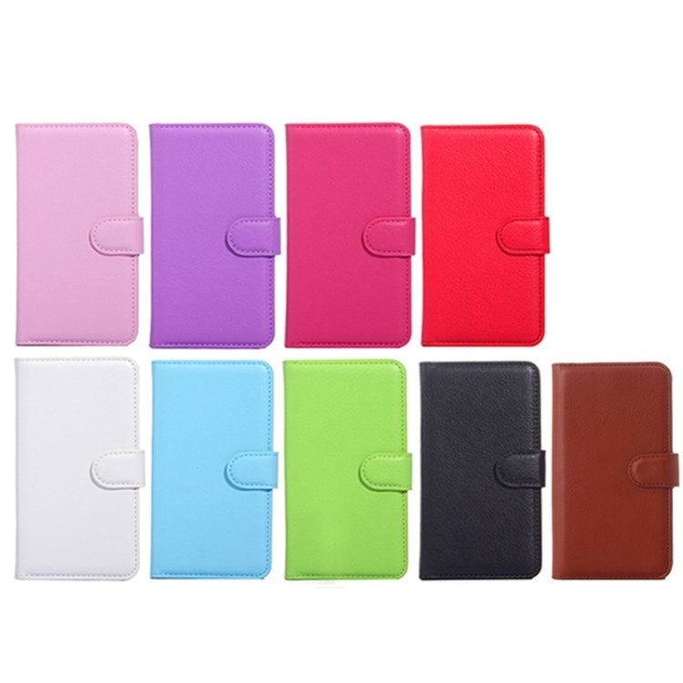 Lichee Texture Leather Case with Holder & Card Slots & Wallet for Meizu MX 4