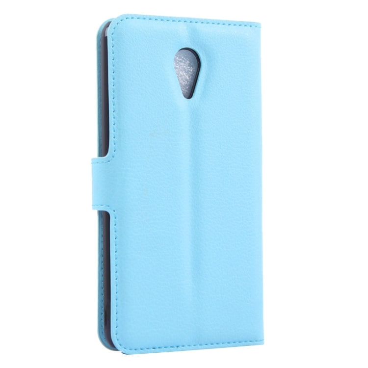 Lichee Texture Leather Case with Holder & Card Slots & Wallet for Meizu M1 Note