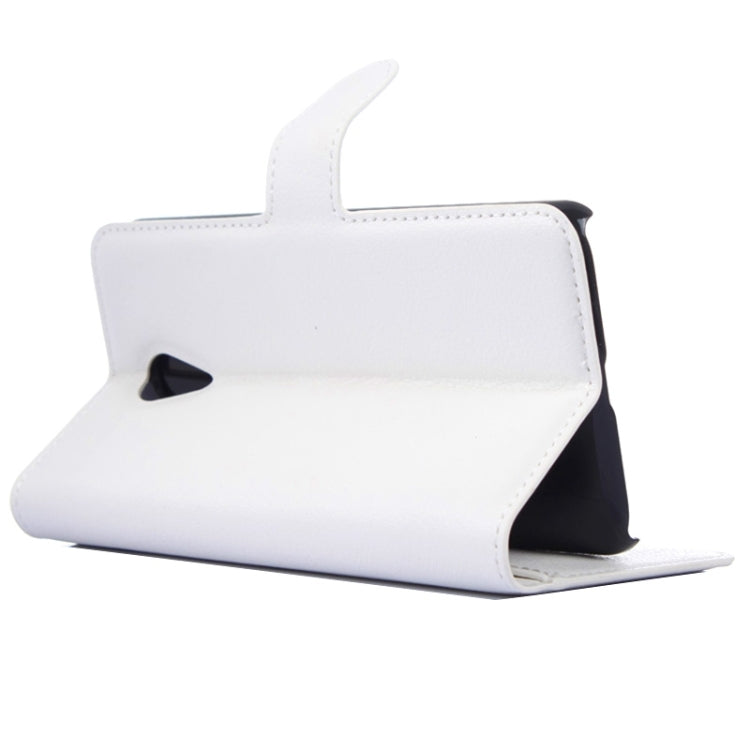 Lichee Texture Leather Case with Holder & Card Slots & Wallet for Meizu M1 Note