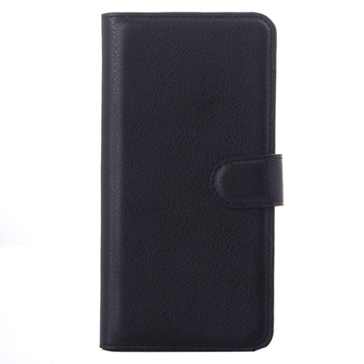 5.5 Inch Litchi Texture Leather Case with Holder & Card Slots & Wallet for Asus ZenFone 2