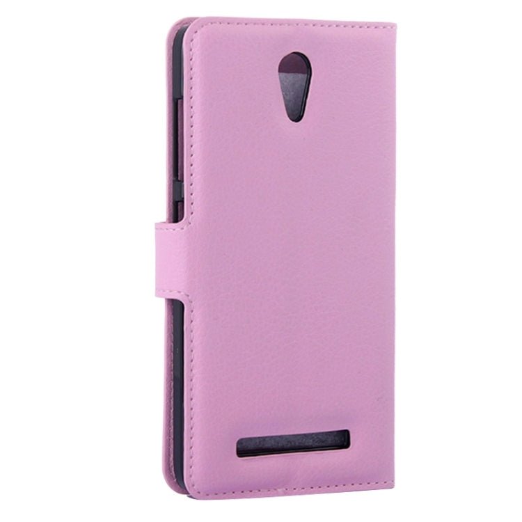 Lichee Texture Leather Case with Holder & Card Slots & Wallet for Asus X002 / X003