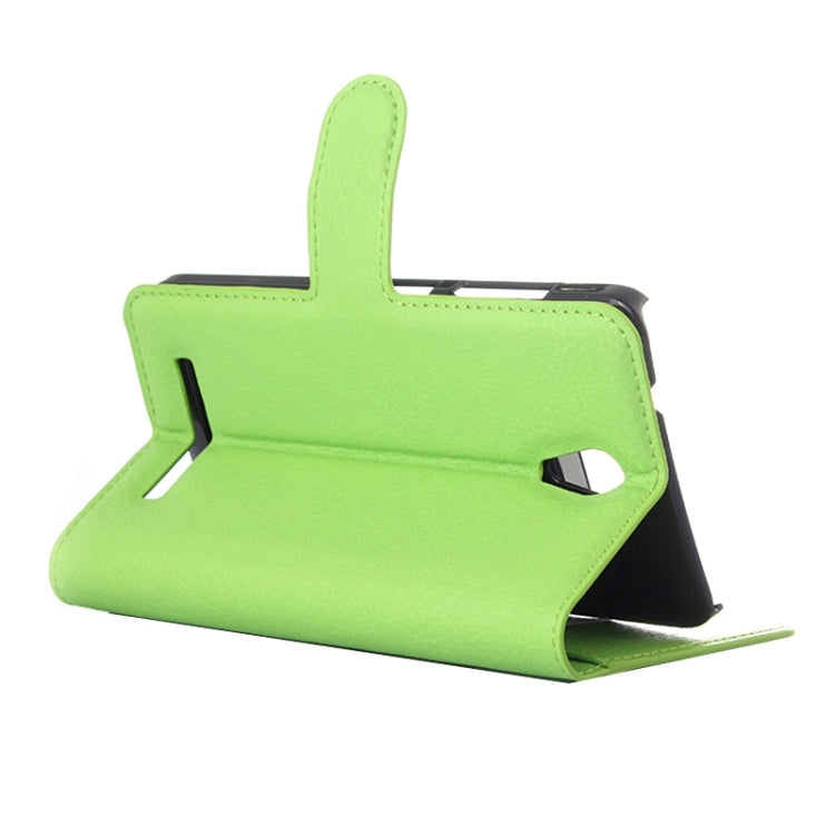 Lichee Texture Leather Case with Holder & Card Slots & Wallet for Asus X002 / X003