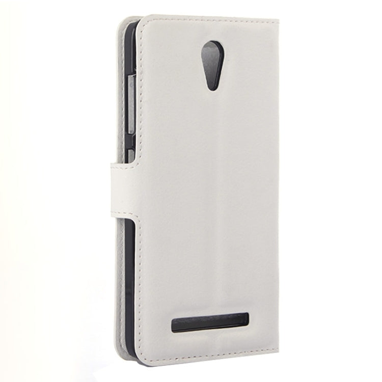 Lichee Texture Leather Case with Holder & Card Slots & Wallet for Asus X002 / X003